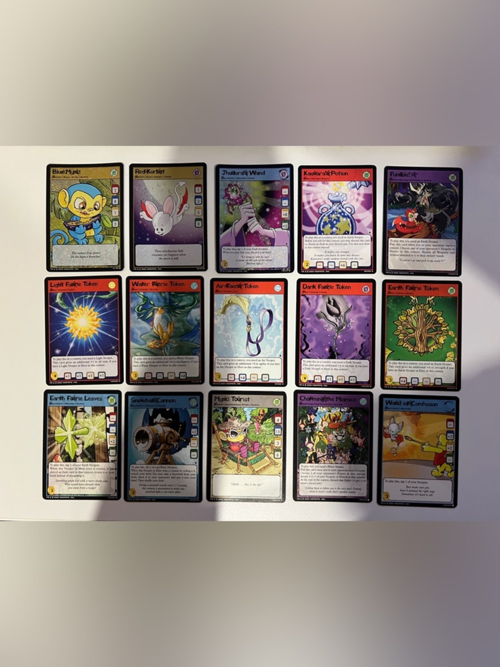 Neopets Trading Card Game Lot
